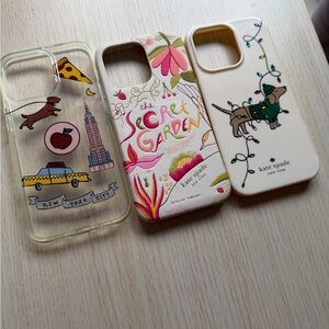 Kate Spade Colorful iPhone Case Trio